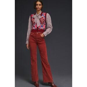 Edwin Ryder High Rise Boot Cut Corduroy Pants - 29